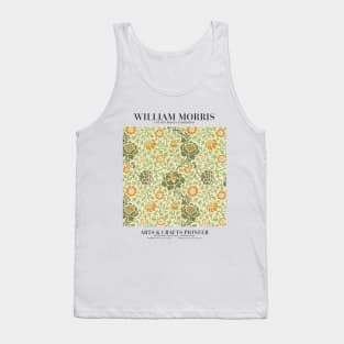 William Morris Floral Pattern, Exhibition Art Design, Art Nouveau Poster Tank Top